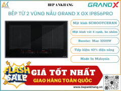 Bếp từ 2 vùng nấu Grand X GX IP856Pro - Made In Malaysia
